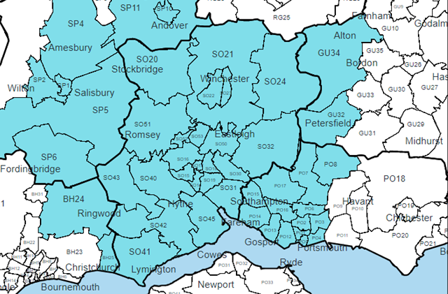 Southampton area Southampton area